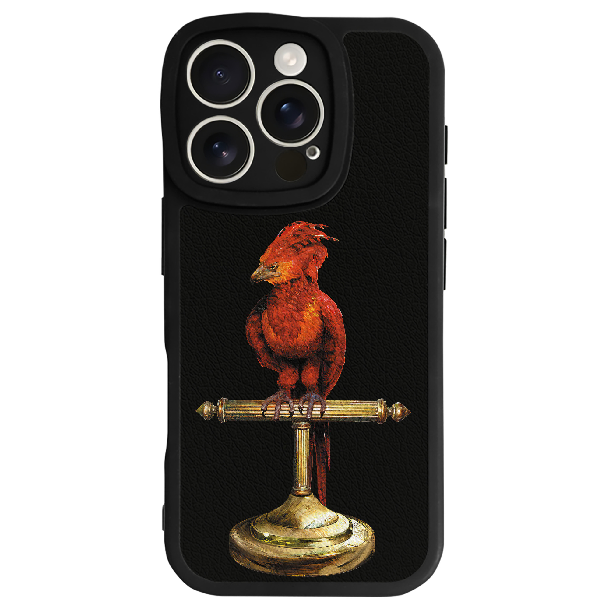 （画像用） Harry Potter ハリー・ポッターシリーズ 【iPhone 16シリーズ対応】シリコンスマホケース（レザー調） 材質：シリコン